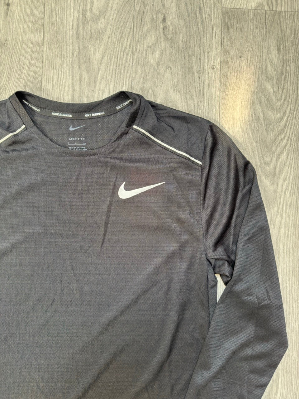 Nike Long Sleeve Short Set Black