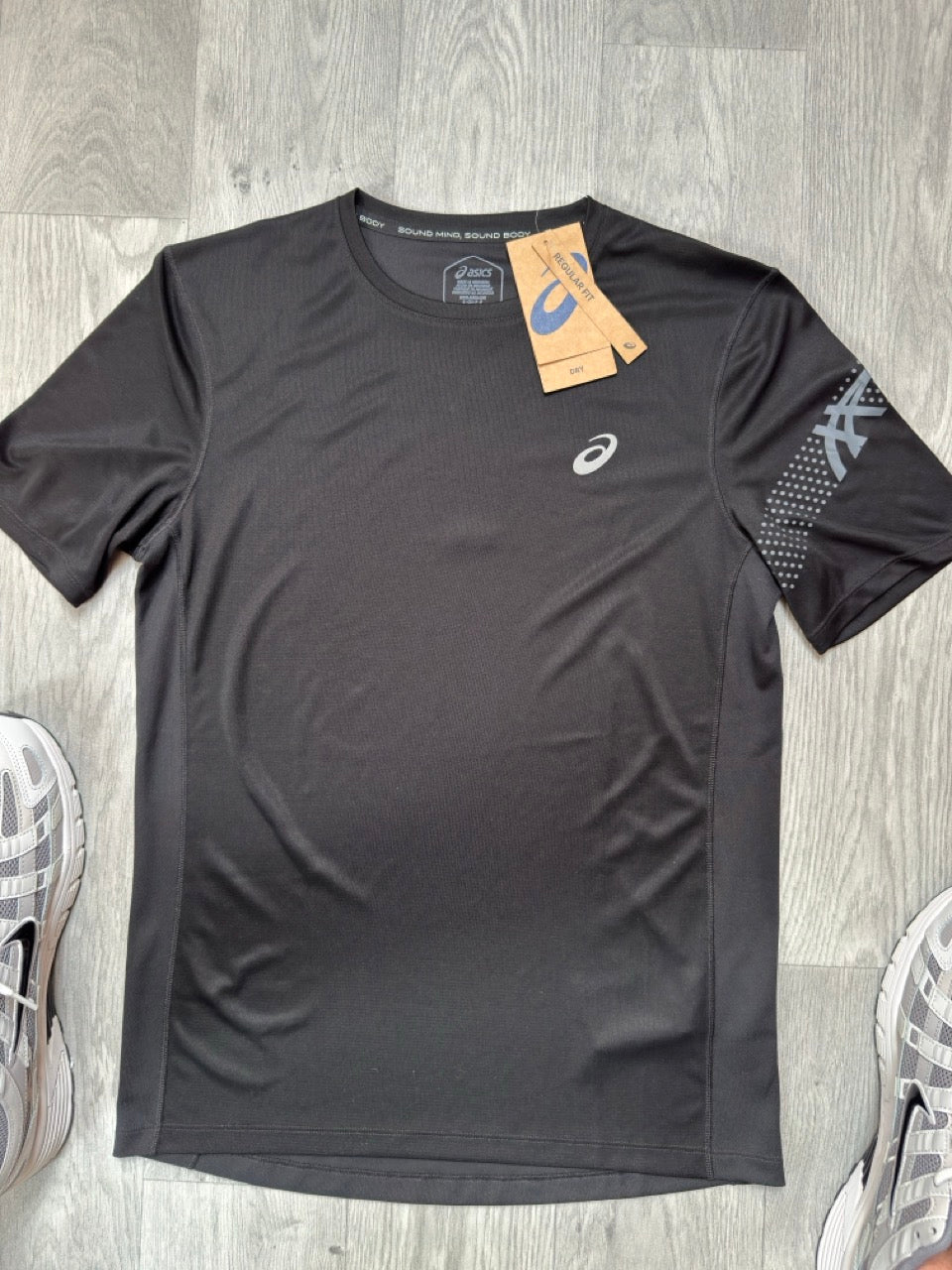 Asics Icon T-Shirt (black/grey)