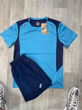 Asics Short Set (Navy/Blue)