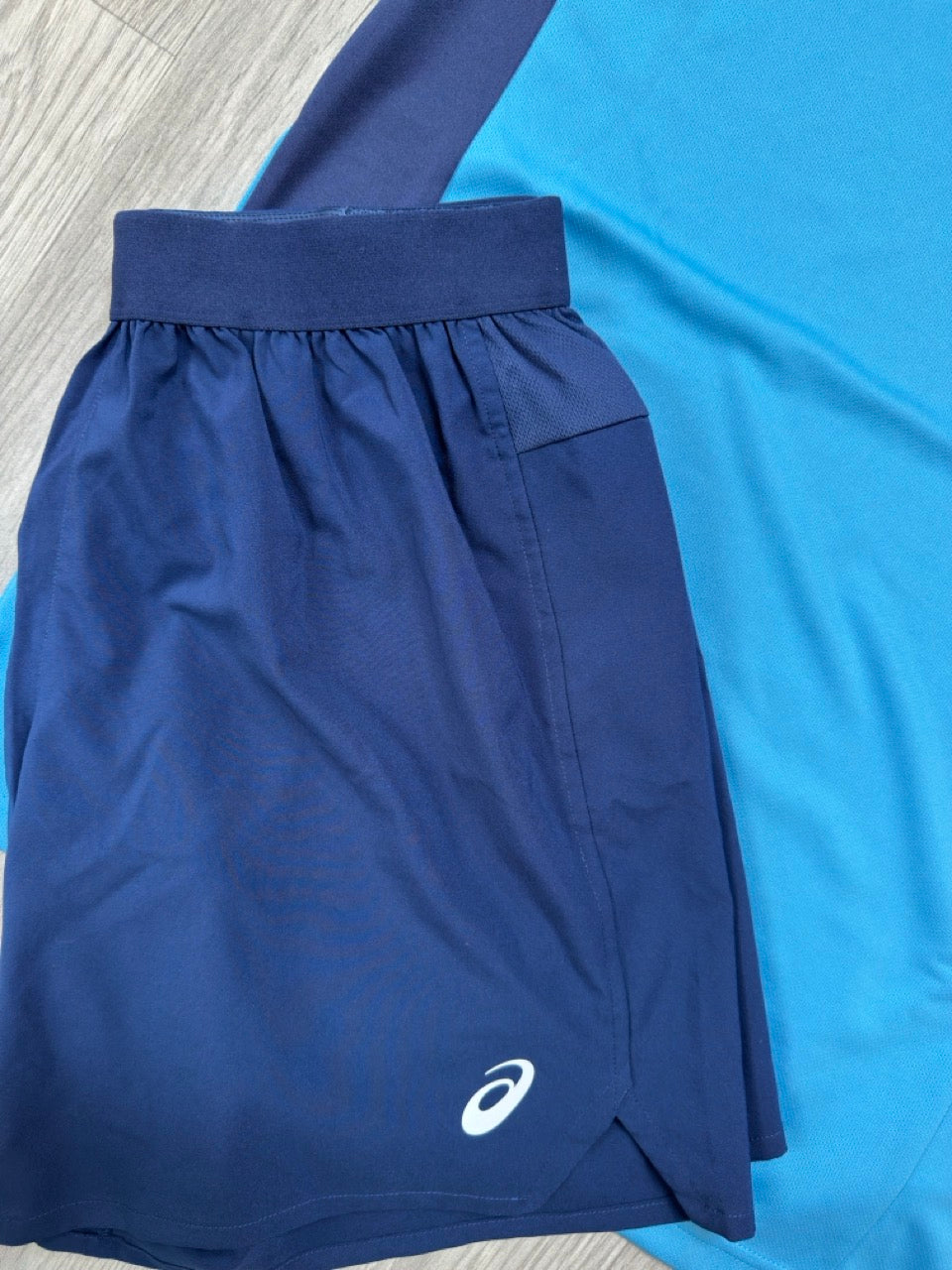 Asics Short Set (Navy/Blue)