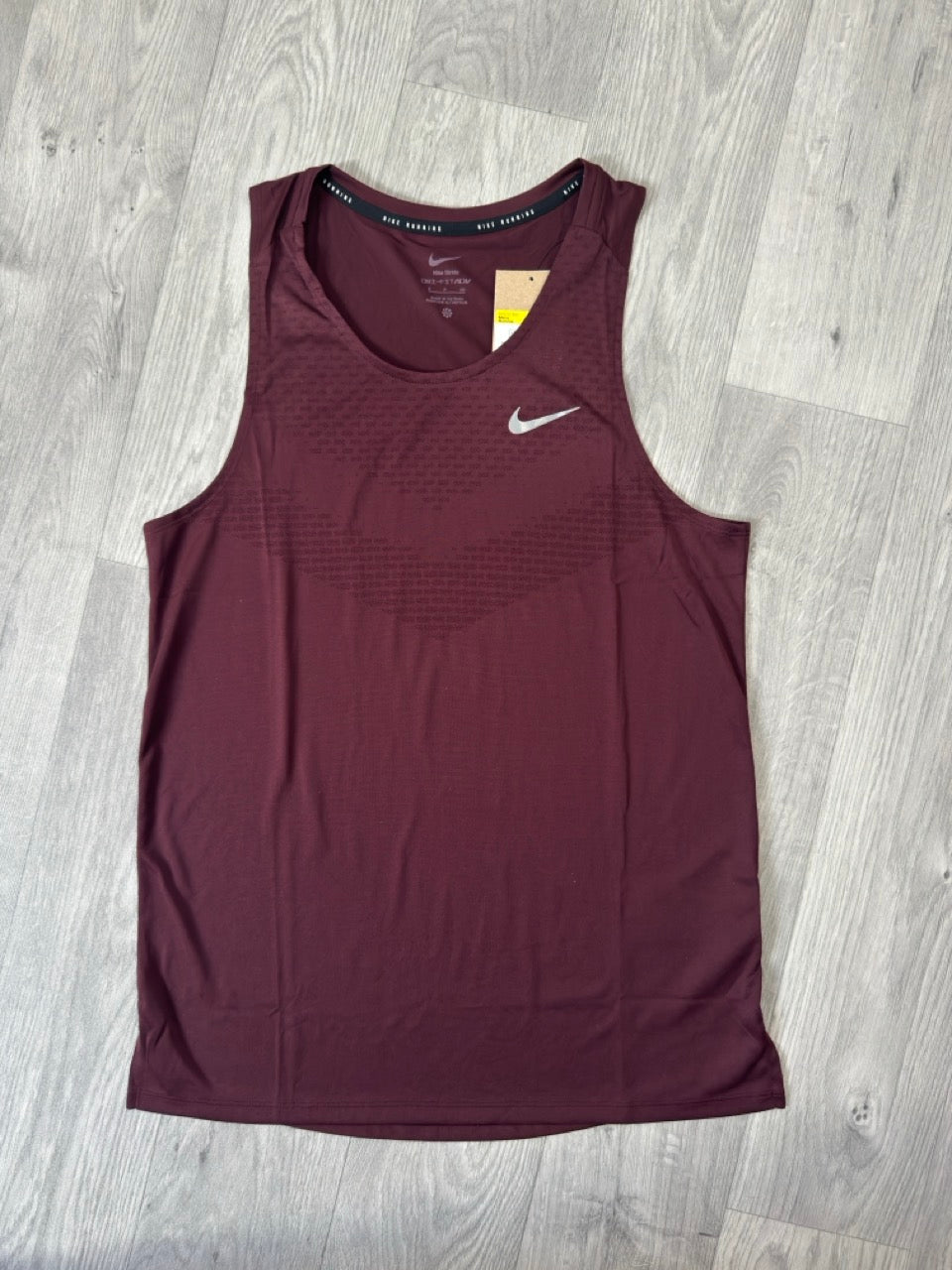 Nike Vest Short Set – Burgundy