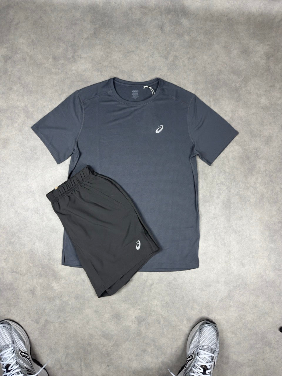 Asics Grey Core Set – Men's Training & Festival Co-ord