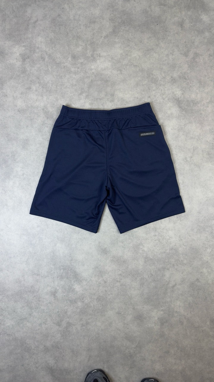 ASICS Asia Exclusive Cloud Pattern 3-Piece Set | T-Shirt, Shorts & Jacket (navy)